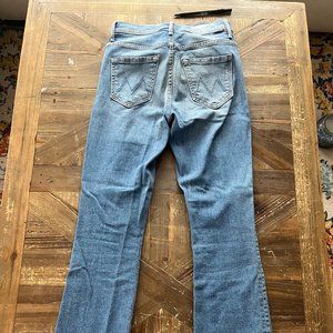 Mother Insider Crop Step Fray